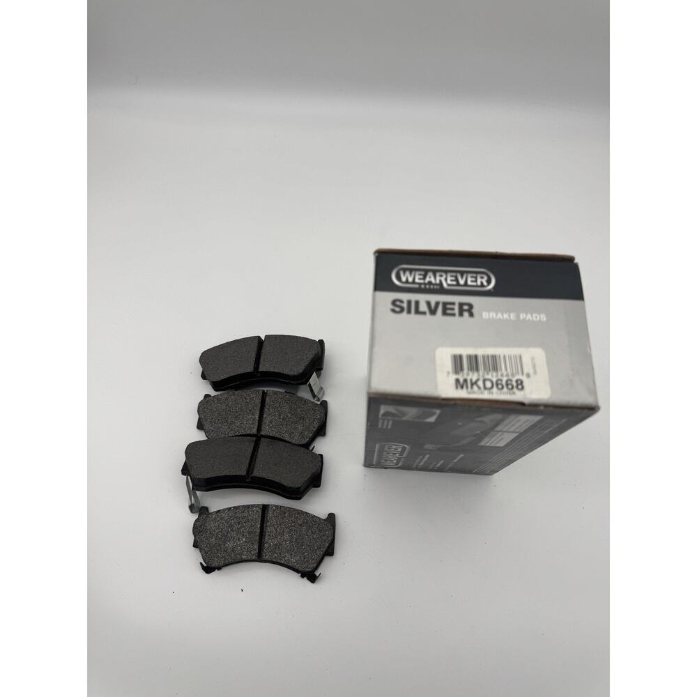 Wearever Silver MKD668 Front Brake Pads Set Fits Dodge Dakota,DodgeDurango